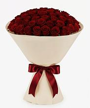 Букет 101 Бордовая роза Блэк Бакарра в Садовом Республики Калмыкия