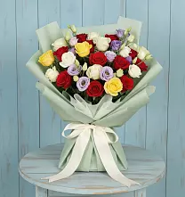 Букет цветов из:  Розы в Садовом Республики Калмыкия