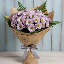 Букет цветов из:  Хризантемы #REPLACE_PRED# Садовом Республики Калмыкия