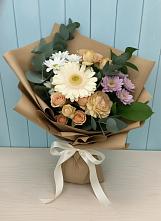 Букет цветов из:  Герберы и Хризантемы в Садовом Республики Калмыкия