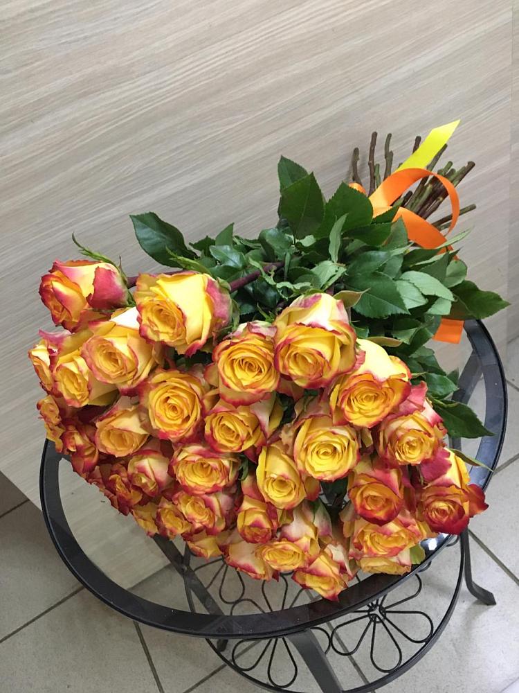 Букет Желтые розы в Садовом Республики Калмыкия