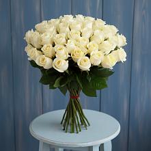 Букет 51 Белая роза Эдлесс Лав #REPLACE_PRED# Садовом Республики Калмыкия