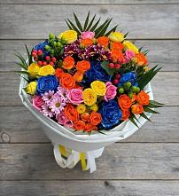 Букет цветов из:  Розы и Хризантемы в Садовом Республики Калмыкия