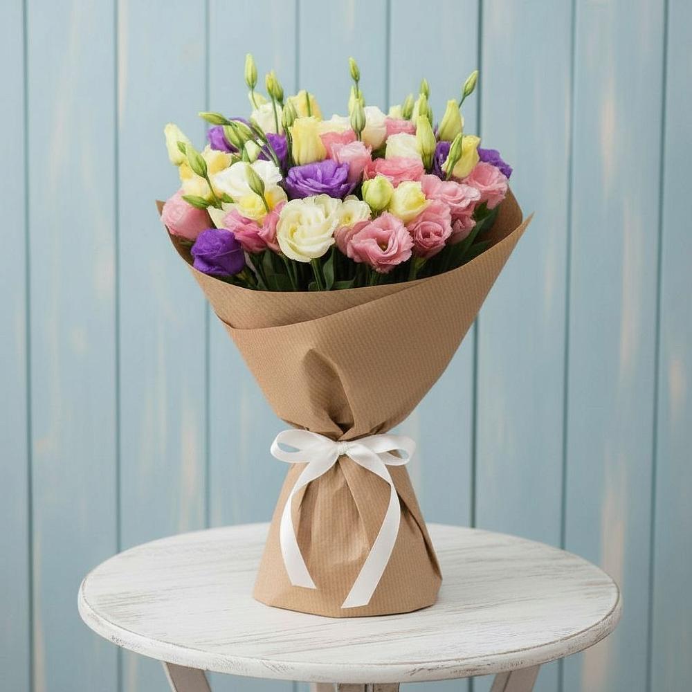 Букет цветов из: Лизиантусы в Садовом Республики Калмыкия