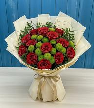 Букет цветов из:  Розы и Хризантемы в Садовом Республики Калмыкия