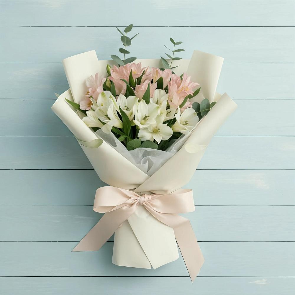 Букет цветов из: Альстромерии в Садовом Республики Калмыкия