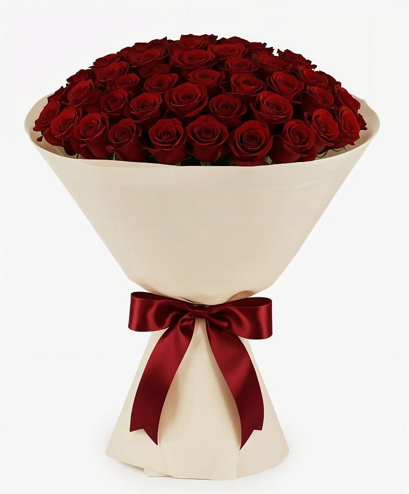 Букет 101 Бордовая роза Блэк Бакарра в Садовом Республики Калмыкия