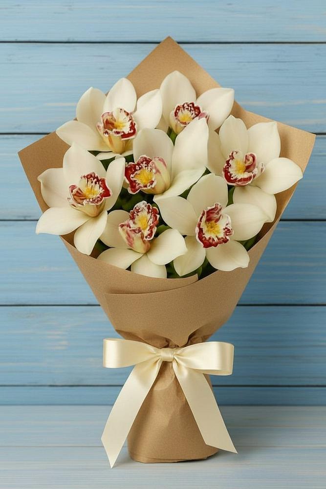 Букет цветов из: Орхидеи и Розы в Садовом Республики Калмыкия