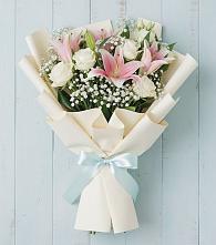 Букет цветов из:  Лилии в Садовом Республики Калмыкия